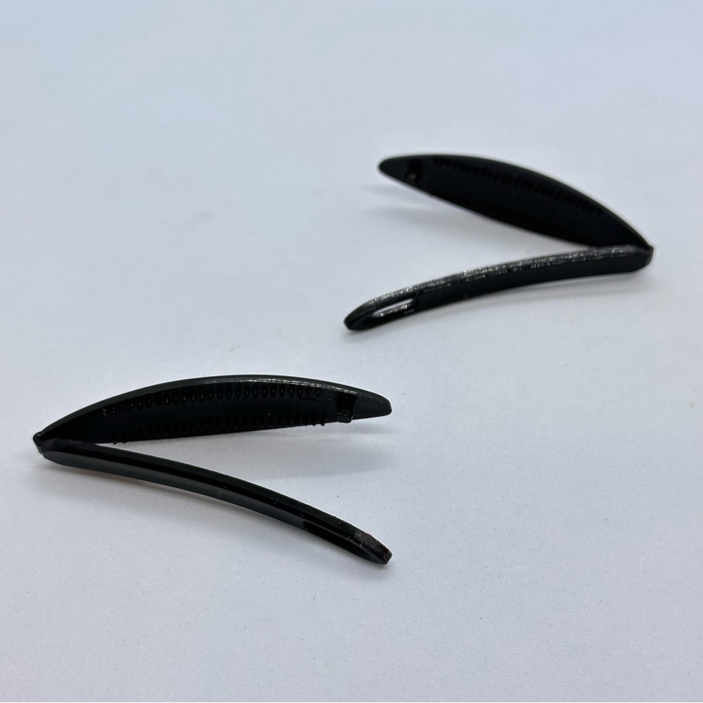 Vintage 4 Pairs 1980's Snap Back Plastic Girls' Hair Barrettes Unbranded Retro - Picture 13 of 14